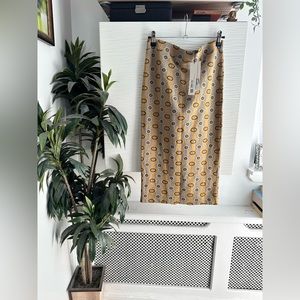 70s Inspired Pencil Skirt